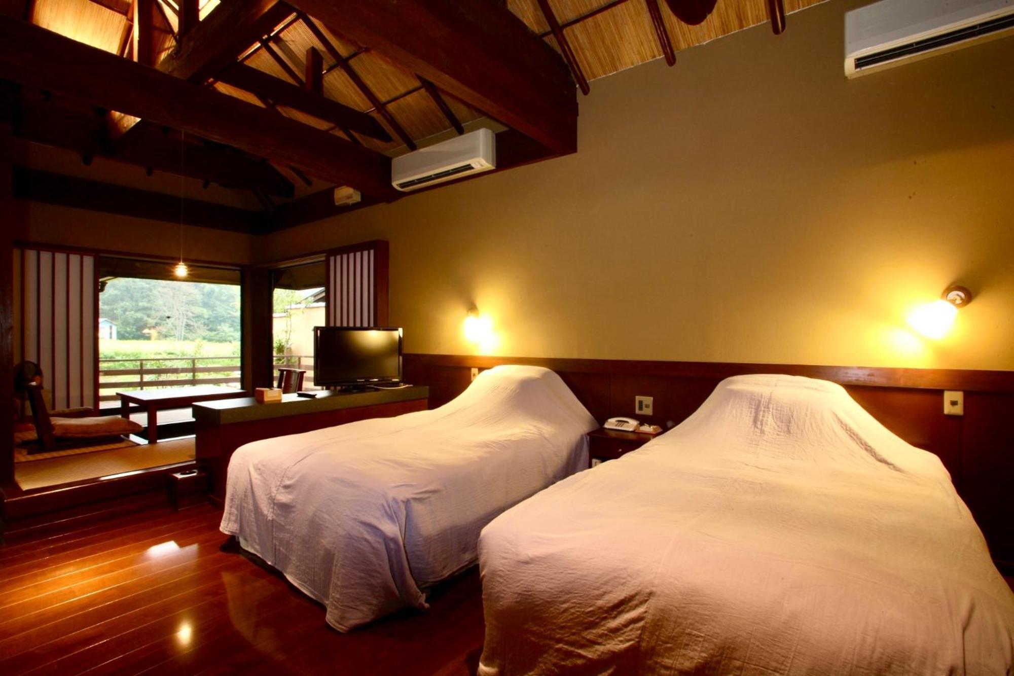 Satonoyu Waraku Hotel Minamioguni Bagian luar foto