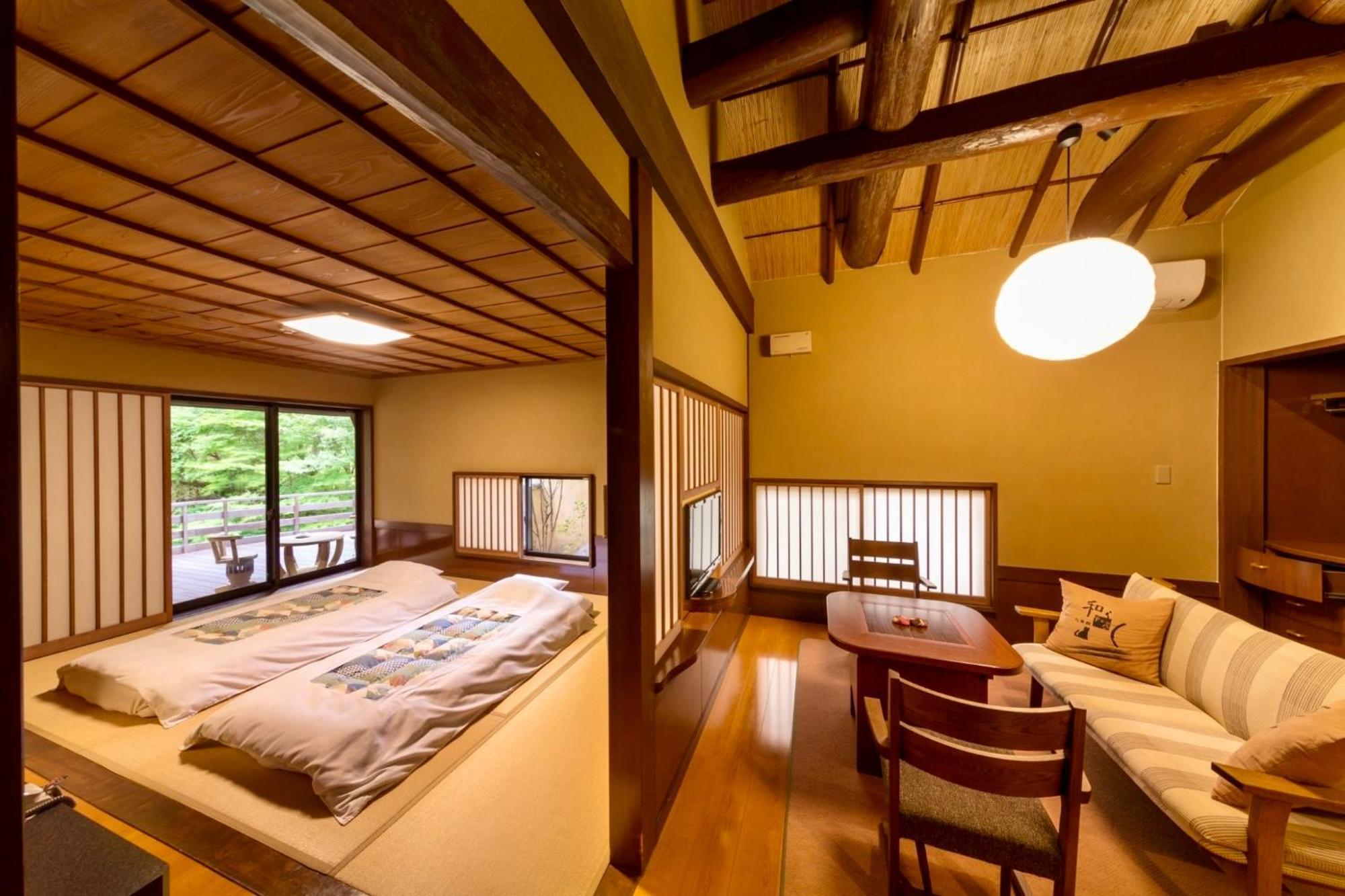 Satonoyu Waraku Hotel Minamioguni Bagian luar foto