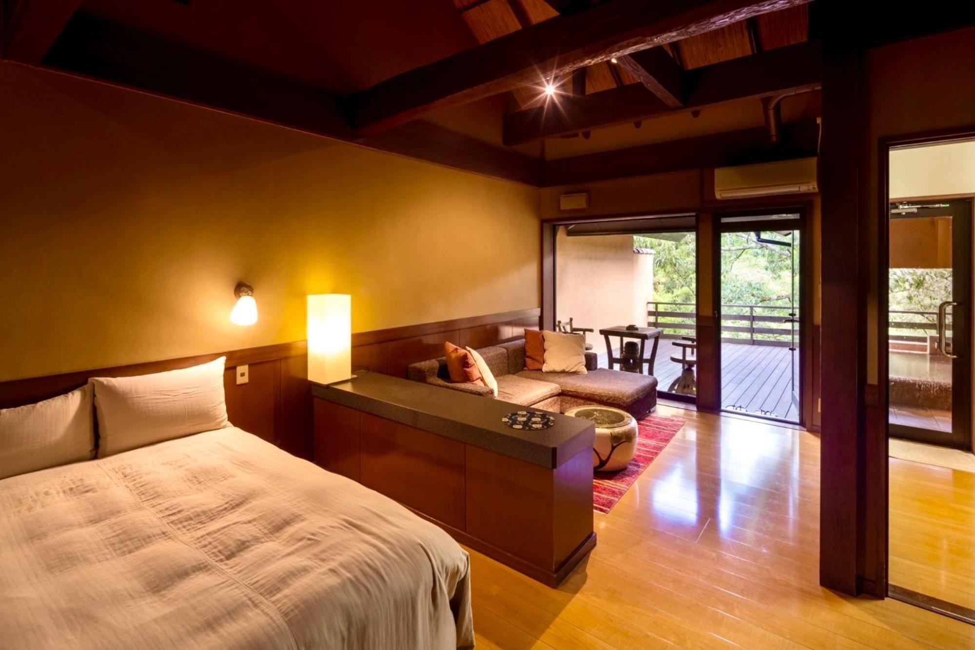 Satonoyu Waraku Hotel Minamioguni Bagian luar foto