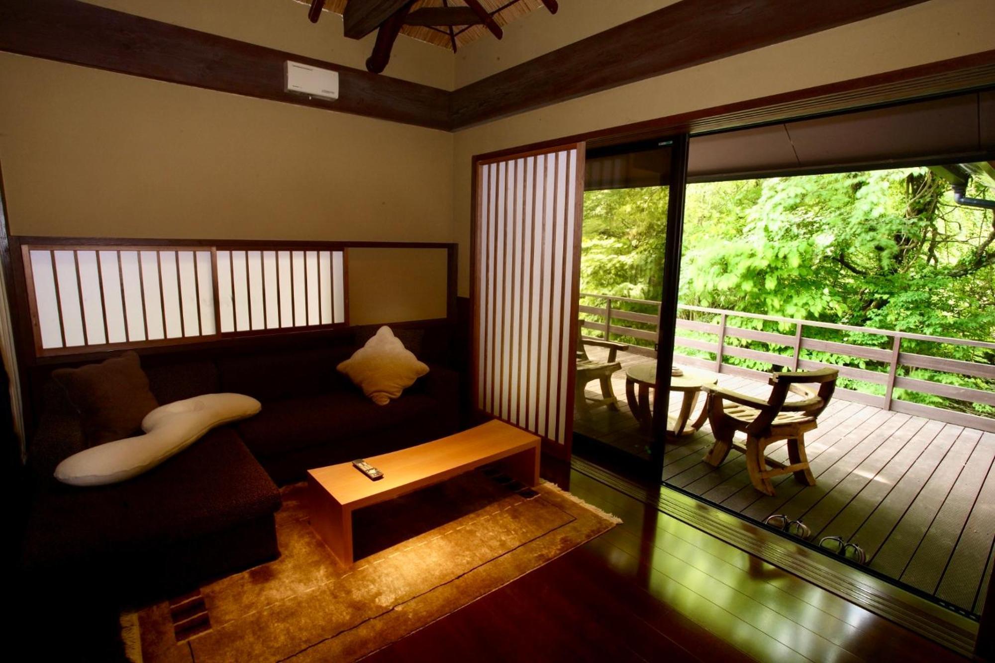 Satonoyu Waraku Hotel Minamioguni Bagian luar foto
