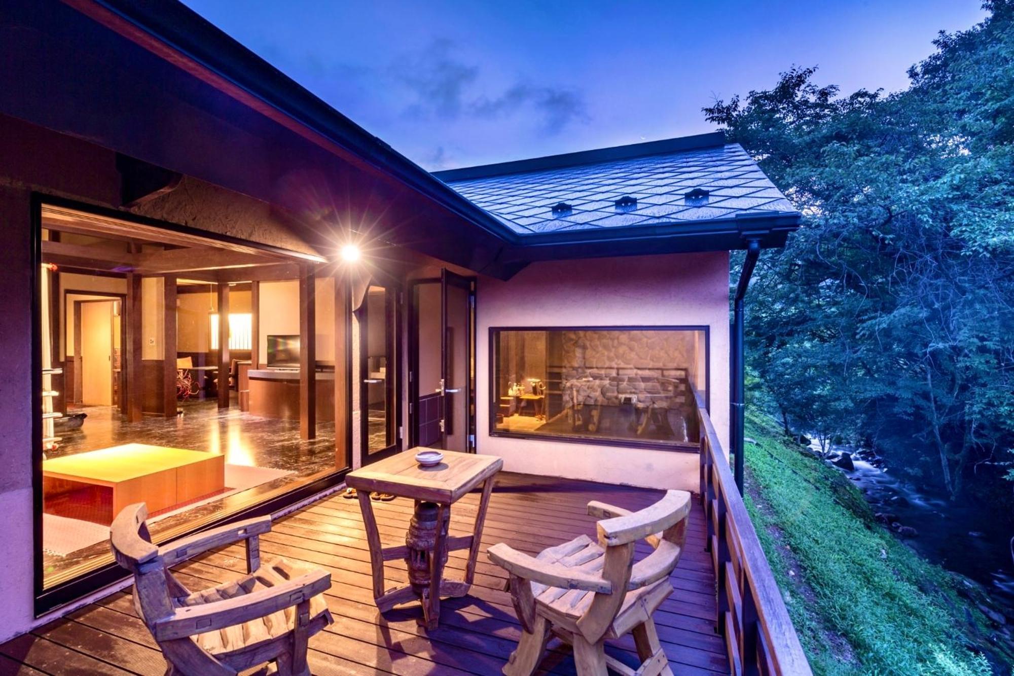 Satonoyu Waraku Hotel Minamioguni Bagian luar foto